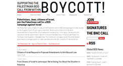 Desktop Screenshot of boycottisrael.info